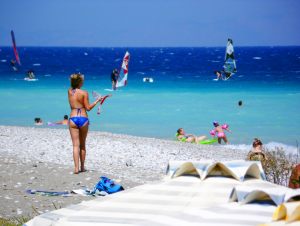 ialisos beach by Karl